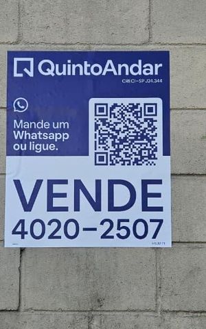 Apartamento à venda com 48m², 2 quartos e 1 vaga Apartamento à venda com 48m², 2 quartos e 1 vagaPlaca grande instalada na fachada do condomínio no dia 29/06/2026 - Código da placa: HBJM-71