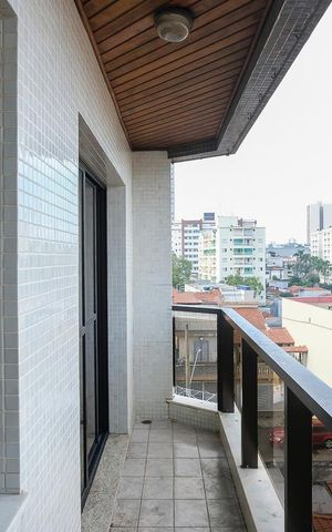 Apartamento à venda com 114m², 3 quartos e 2 vagasVaranda da sala