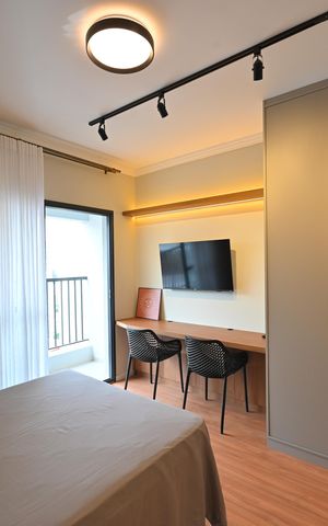 Apartamento para alugar com 26m², 1 quarto e sem vagaStudio