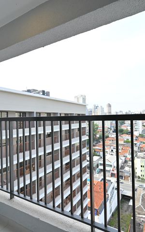 Apartamento para alugar com 26m², 1 quarto e sem vagaVaranda