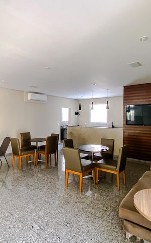 Apartamento à venda com 58m², 2 quartos e 2 vagasÁrea comum - Salão de festas