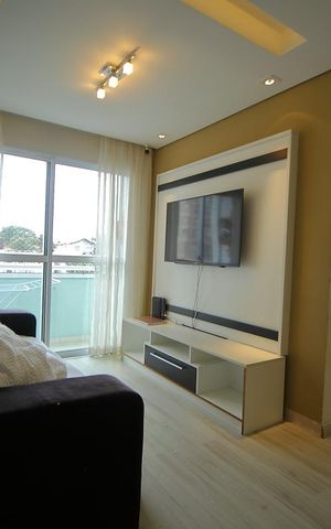Apartamento para alugar com 55m², 2 quartos e 1 vagaSala