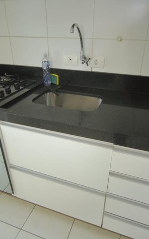 Apartamento para alugar com 55m², 2 quartos e 1 vagaCozinha 