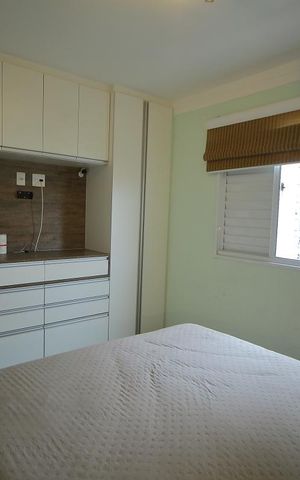 Apartamento para alugar com 55m², 2 quartos e 1 vagaQuarto 2 