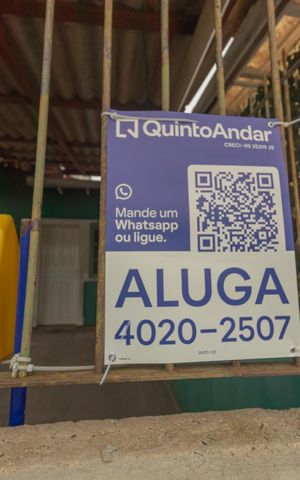 Casa para alugar com 100m², 2 quartos e 2 vagas Casa para alugar com 100m², 2 quartos e 2 vagasPlaca