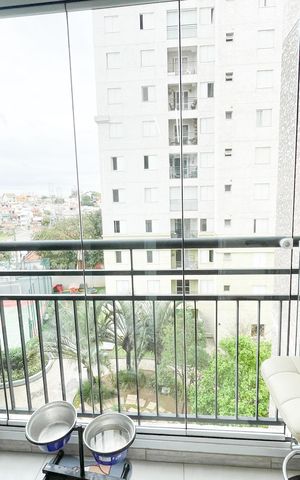 Apartamento para alugar com 52m², 2 quartos e 1 vaga Apartamento para alugar com 52m², 2 quartos e 1 vagaVaranda