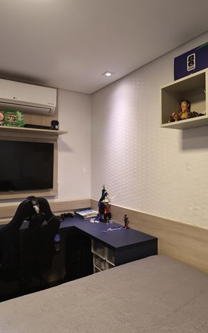 Apartamento à venda com 96m², 3 quartos e 2 vagas Apartamento à venda com 96m², 3 quartos e 2 vagasQuarto 2