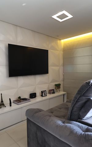 Apartamento à venda com 96m², 3 quartos e 2 vagas Apartamento à venda com 96m², 3 quartos e 2 vagasSala/ quarto 1 reversível