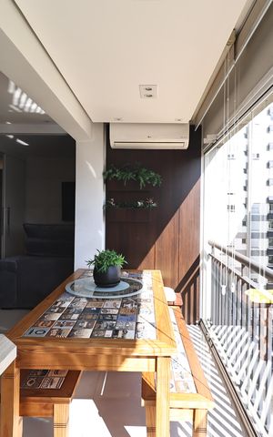 Apartamento à venda com 96m², 3 quartos e 2 vagas Apartamento à venda com 96m², 3 quartos e 2 vagasVaranda gourmet