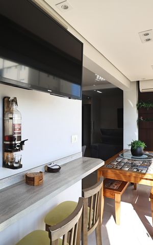 Apartamento à venda com 96m², 3 quartos e 2 vagas Apartamento à venda com 96m², 3 quartos e 2 vagasVaranda gourmet