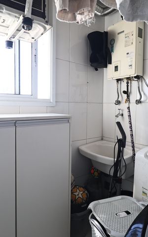 Apartamento à venda com 96m², 3 quartos e 2 vagas Apartamento à venda com 96m², 3 quartos e 2 vagasLavanderia