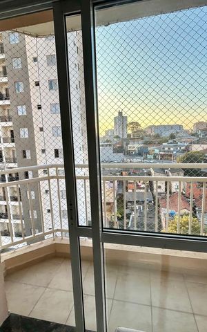 Apartamento à venda com 59m², 2 quartos e 1 vaga Apartamento à venda com 59m², 2 quartos e 1 vagaVaranda