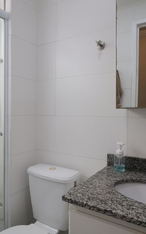 Apartamento à venda com 48m², 2 quartos e 1 vagaBanheiro