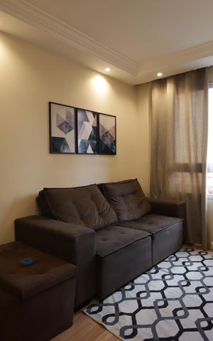 Apartamento à venda com 48m², 2 quartos e 1 vagaSala