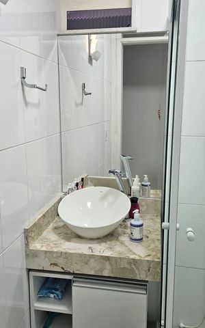 Apartamento à venda com 71m², 3 quartos e 1 vaga Apartamento à venda com 71m², 3 quartos e 1 vagaBanheiro