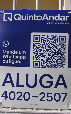 Casa para alugar com 100m², 2 quartos e 1 vagaPlaquinha