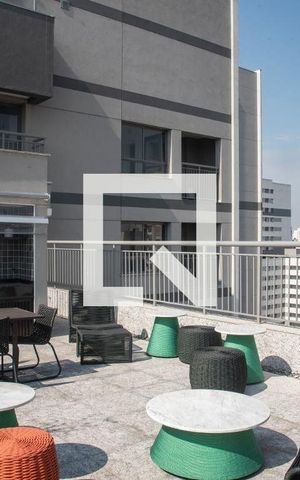 Studio para alugar com 22m², 1 quarto e sem vaga Studio para alugar com 22m², 1 quarto e sem vagaTerraço
