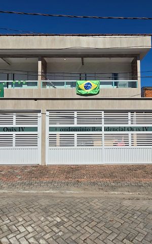 Casa de condomínio para alugar com 74m², 2 quartos e 1 vaga Casa de condomínio para alugar com 74m², 2 quartos e 1 vagaFachada