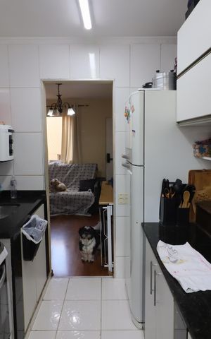 Apartamento à venda com 47m², 2 quartos e 1 vagaCozinha e Área de Serviço
