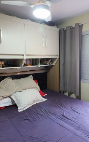 Apartamento à venda com 47m², 2 quartos e 1 vagaQuarto 2