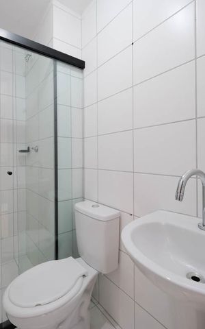 Apartamento para alugar com 35m², 2 quartos e sem vagaBanheiro