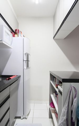 Apartamento à venda com 52m², 2 quartos e 2 vagasCozinha