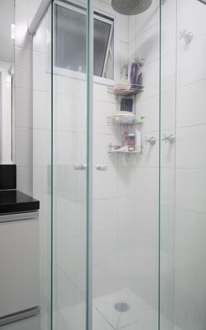 Apartamento à venda com 52m², 2 quartos e 2 vagasBanheiro