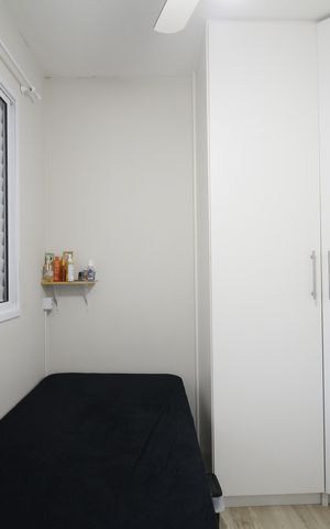 Apartamento à venda com 52m², 2 quartos e 2 vagasQuarto 2