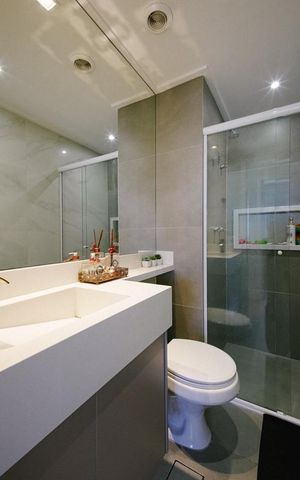 Apartamento para alugar com 72m², 3 quartos e 1 vaga Apartamento para alugar com 72m², 3 quartos e 1 vagaBanheiro