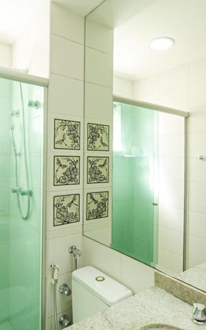 Apartamento à venda com 123m², 3 quartos e 3 vagas Apartamento à venda com 123m², 3 quartos e 3 vagasBanheiro
