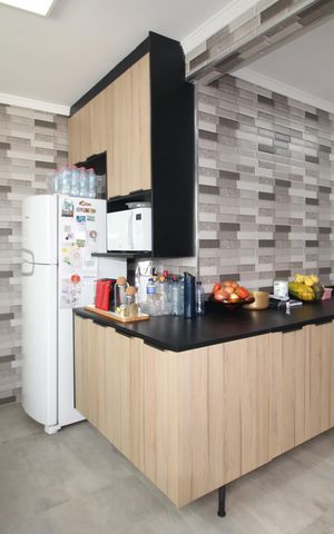Casa à venda com 115m², 2 quartos e 1 vagaCozinha