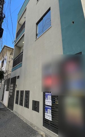 Apartamento à venda com 28m², 1 quarto e sem vaga Apartamento à venda com 28m², 1 quarto e sem vagaFachada/Placa