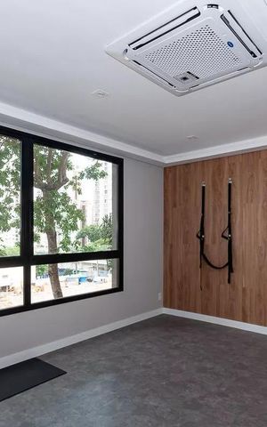 Studio à venda com 21m², 1 quarto e sem vaga Studio à venda com 21m², 1 quarto e sem vagaAcademia