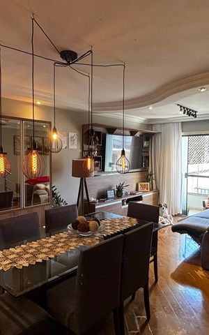 Apartamento à venda com 112m², 3 quartos e 2 vagas Apartamento à venda com 112m², 3 quartos e 2 vagasSala - Sala de Jantar