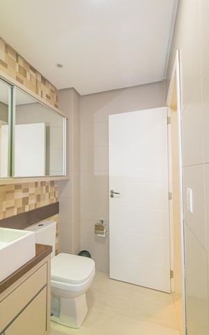 Apartamento à venda com 115m², 2 quartos e 1 vaga Apartamento à venda com 115m², 2 quartos e 1 vagaBanheiro social
