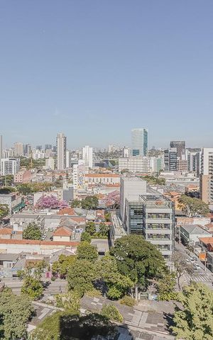Apartamento para alugar com 28m², 1 quarto e sem vaga Apartamento para alugar com 28m², 1 quarto e sem vagaVista da Varanda