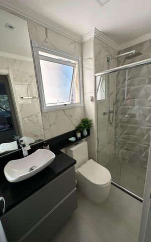 Apartamento à venda com 72m², 3 quartos e 1 vaga Apartamento à venda com 72m², 3 quartos e 1 vagaBanheiro