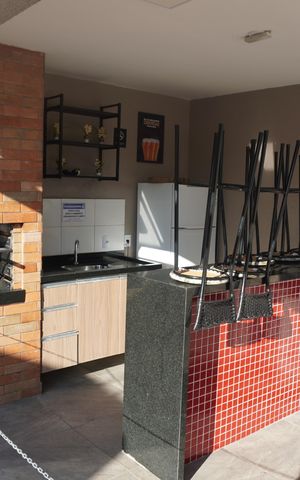 Apartamento à venda com 46m², 2 quartos e 1 vagaÁrea comum - Churrasqueira