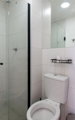 Apartamento para alugar com 40m², 2 quartos e sem vaga Apartamento para alugar com 40m², 2 quartos e sem vagaBanheiro