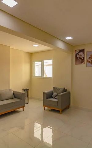 Apartamento à venda com 37m², 2 quartos e sem vaga Apartamento à venda com 37m², 2 quartos e sem vagaHall social