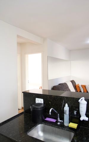 Apartamento para alugar com 52m², 2 quartos e 1 vagaCozinha e Área de Serviço