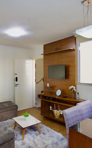 Apartamento para alugar com 52m², 2 quartos e 1 vagaSala