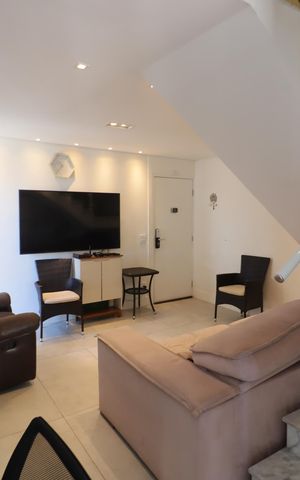 Apartamento para alugar com 123m², 3 quartos e 2 vagasSala
