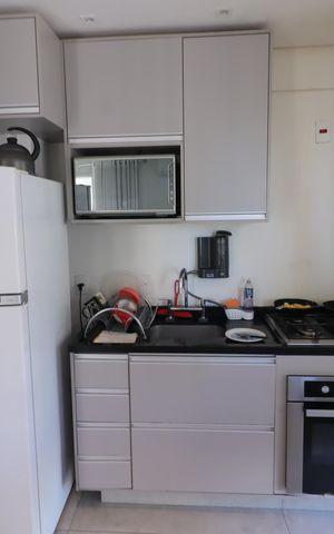 Apartamento para alugar com 123m², 3 quartos e 2 vagasCozinha e Área de Serviço