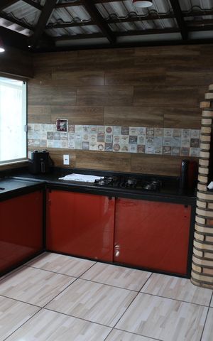 Casa para alugar com 320m², 3 quartos e 2 vagasÁrea gourmet