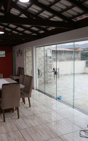 Casa para alugar com 320m², 3 quartos e 2 vagasÁrea gourmet
