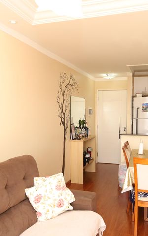 Apartamento à venda com 52m², 2 quartos e 1 vagaSala