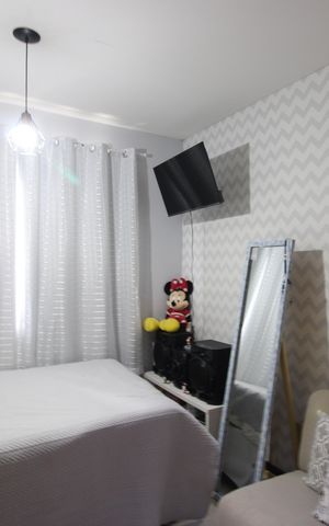 Casa de condomínio à venda com 215m², 4 quartos e 2 vagasQuarto 2