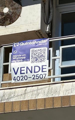 Apartamento à venda com 140m², 3 quartos e 2 vagasFachada + placa
