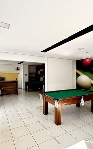 Apartamento à venda com 54m², 2 quartos e 1 vaga Apartamento à venda com 54m², 2 quartos e 1 vagaSalão de jogos